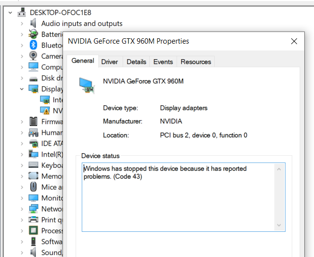 nvidia gtx 960 drivers windows 7